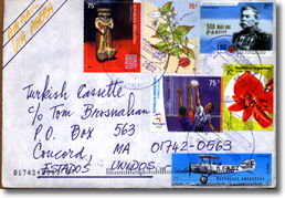 Envelope with Pretty Argentine Stamps