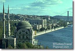 Dolmabahce Palace and Mosque, Istanbul, Turkey