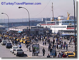 EminÃ¶nÃ¼ Ferry Docks, Istanbul, Turkey