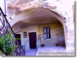 Cave Room at Esbelli Evi Inn, Urgup, Cappadocia, Turkey