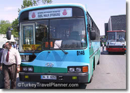 Privately-owned city bus, Istanbul, Turkey