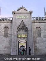 Blue Mosque Courtyard Entrance, Istanbul, Turkey