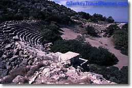 Roman Theater in Patara, Mediterranean Turkey