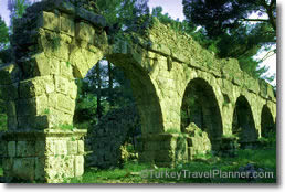 Roman Aqueduct at Phaselis, Mediterranean Turkey