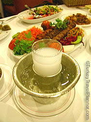 Turkish Raki glass