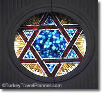Stained Glass Window, Ashkenazi Synagogue, Istanbul