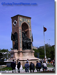 Republic Monument, Taksim Square, Istanbul, Turkey