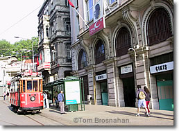 Tunel Square & Tram, Beyoglu, Istanbul, Turkey