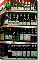 Bottles of Turkish Wine, Istanbul