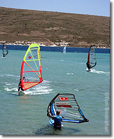 Windsurfers, Alacati, Turkey