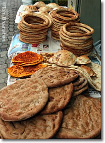 Breads in Antakya, Turkey