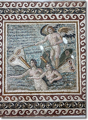 Roman mosaic, Antakya, Turkey
