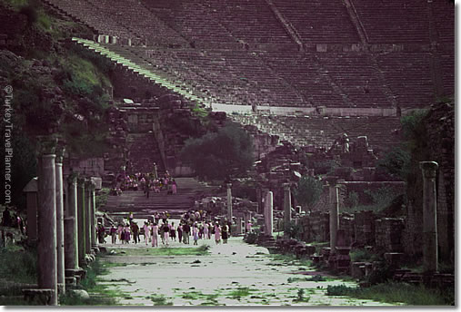 Arcadian Way to Great Theater, Ephesus (Efes), Aegean Turkey