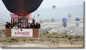 Voyager Balloons, Cappadocia, Turkey