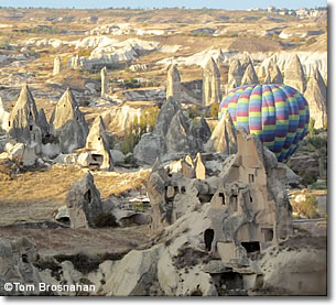 Hot-air balloon, Cappadocia, Turkey
