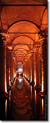 Basilica Cistern, Sultanahmet, Istanbul, Turkey