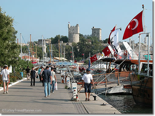 Yachts & Castle, Bodrum, Aegean Turkey