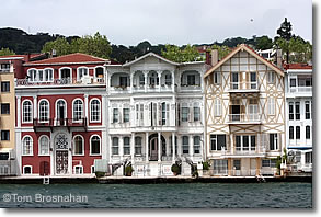 Waterside Mansions (Yali), Bosphorus, Istanbul, Turkey