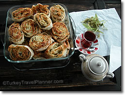 Turkish Tea & Börek