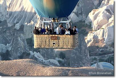 Hot Air Balloon over Cappadocia, Turkey