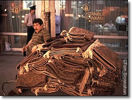 Carpet-seller, Istanbul, Turkey
