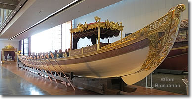 Sultn's Caique, Naval Museum, Beşiktaş, Istanbul, Turkey