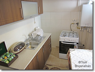 Kitchen, Efendi Apartments, Istanbul, Turkey