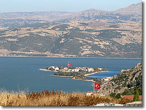 View of Eğirdir, Turkey