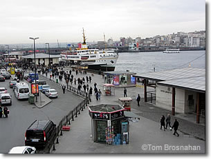 Eminönü Ferry Docks, Istanbul, Turkey
