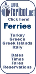 Ferryboats Turkey - Greece - Italy
