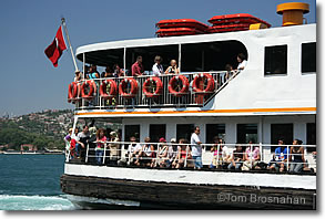 Istanbul Ferryboat on Bosphorus Cruise