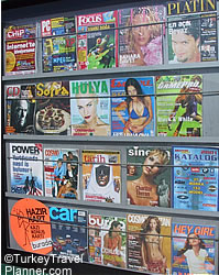 Magazine Rack, Istanbul, Turkey