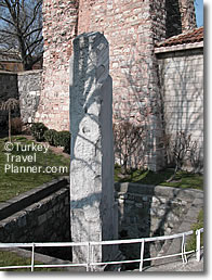 The Milion, starting-point of the Mese, Istanbul, Turkey
