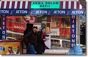 Jeton & Akbil kiosk, Istanbul, Turkey