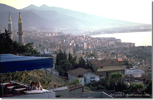 Lovers Viewing Izmir, Aegean Turkey