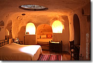 Cave room with skylight, Kale Konak Guesthouse, Uçhisar, Cappadocia, Turkey