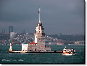 Leaner's Tower (Kiz Kulesi), Istanbul, Turkey