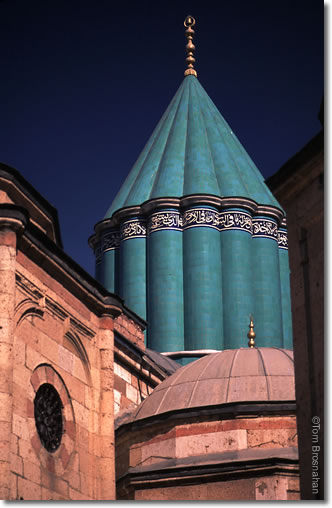 Mevlana Museum Dome, Konya, Turkey