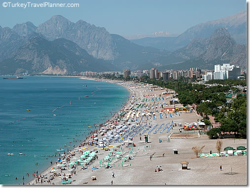 Konyaalti Beach, Antalya, Turkish Mediterranean