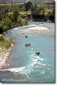 River Rafting, Koprucay near Antalya, Turkey