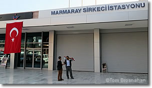 Marmaray Sirkeci İstasyonu, Istanbul, Turkey