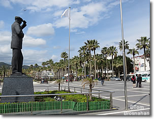 Statue of Atatürk in Marmaris, Turkey