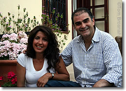 Ms Nermin Sumer & Mr Aziz Tankut, Tuvana Hotel, Antalya, Turkey