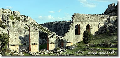 Aqueduct at Olba, Uzuncaburc, Turkey