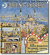 Orient Express Poster, Istanbul, Turkey