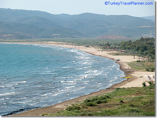 Pamucak Beach, near Ephesus (Selcuk), Turkish Aegean Coast
