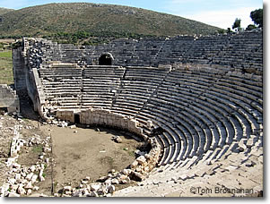 Roman theater at Patara, Mediterranean Turkey