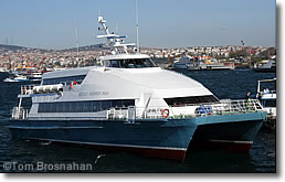 Sea Bus Catamaran Ferry, Istanbul, Turkey
