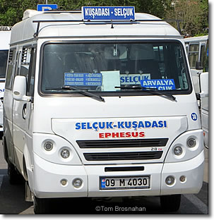 Selçuk-Kuşadası Minibus, Selçuk (Ephesus), Turkey
