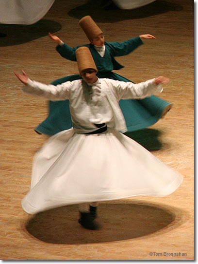 Young and Old Whirling Dervishes, Konya, Turkey
